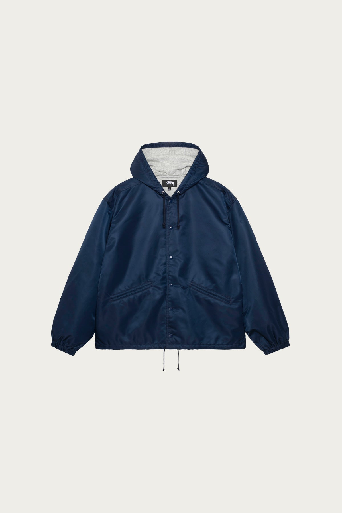 Stüssy - Hooded Coaches Jacket - Navy - Canoe Club