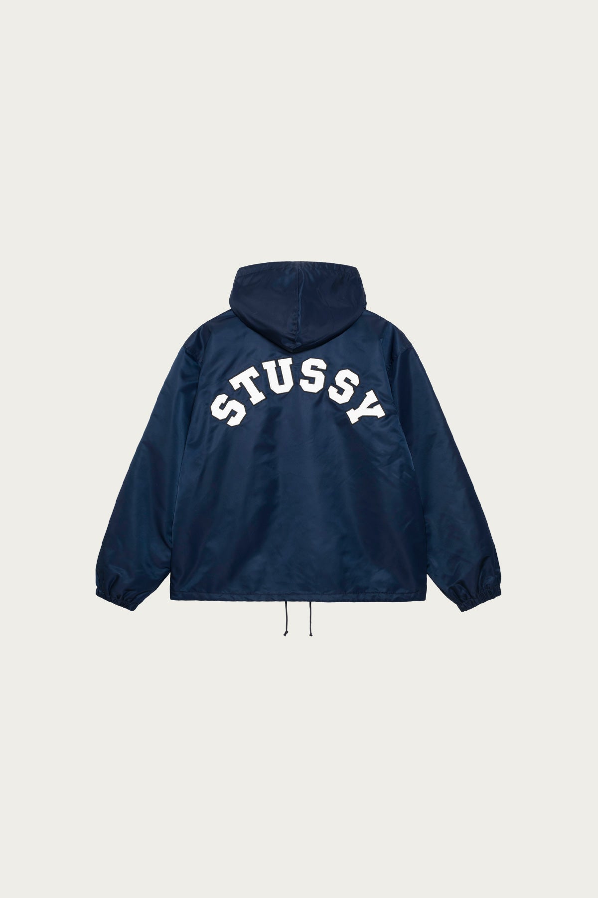Stüssy - Hooded Coaches Jacket - Navy - Canoe Club