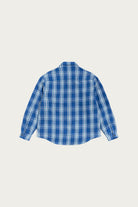 Stüssy - Lau Plaid Shirt - Blue - Canoe Club