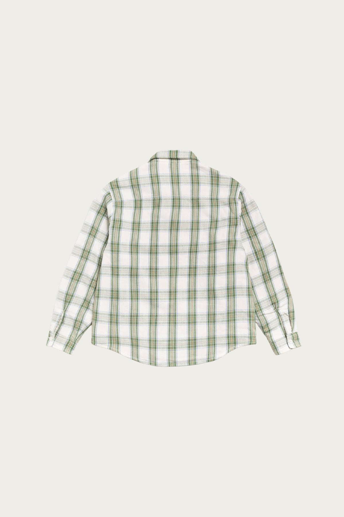 Stüssy - Lau Plaid Shirt - Off White - Canoe Club