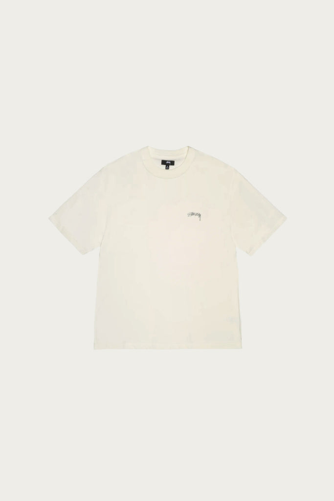 Stüssy - Lazy SS Tee - White - Canoe Club
