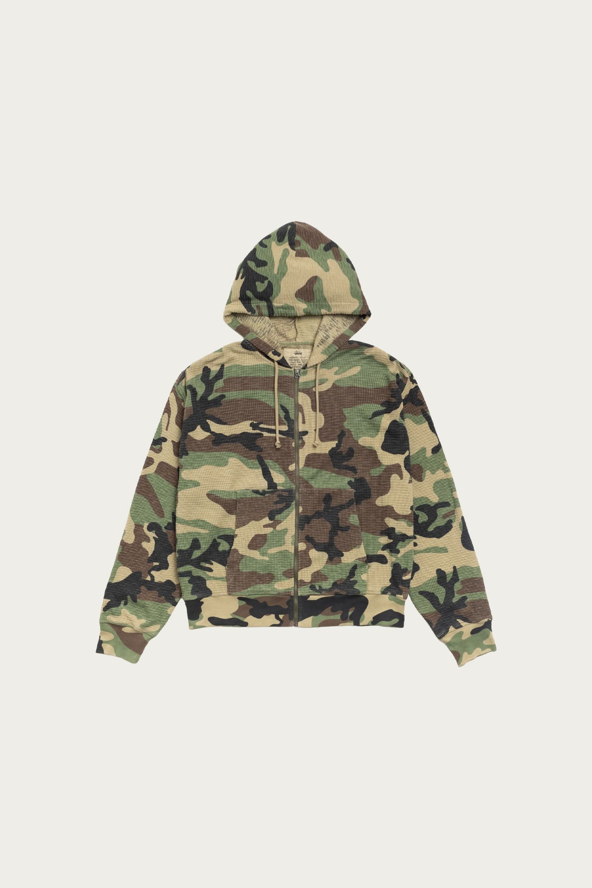 Stüssy - Light Weight Thermal Hood - Camo - Canoe Club