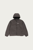 Stüssy - Lightweight Hooded Jacket - Brown - Canoe Club