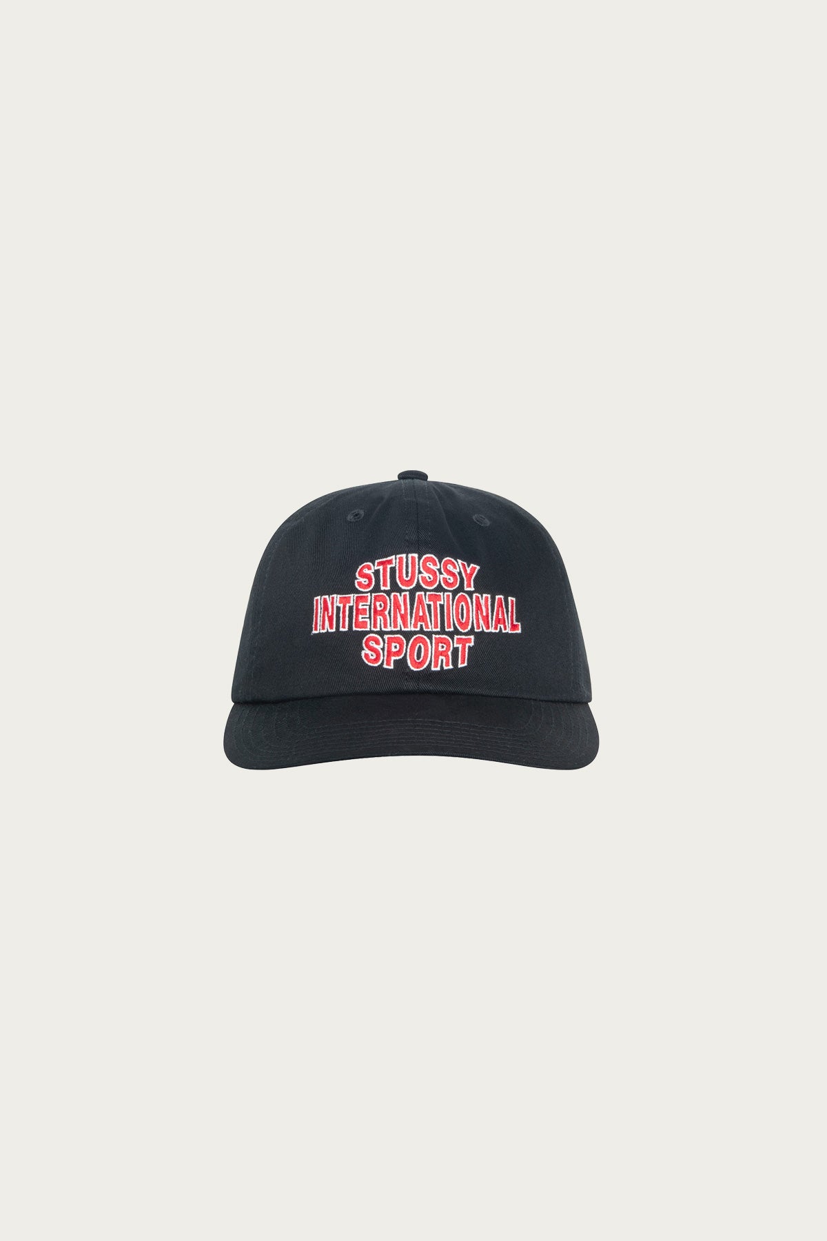 Stüssy MD Sport Strapback Cap Black Canoe Club - Main Image