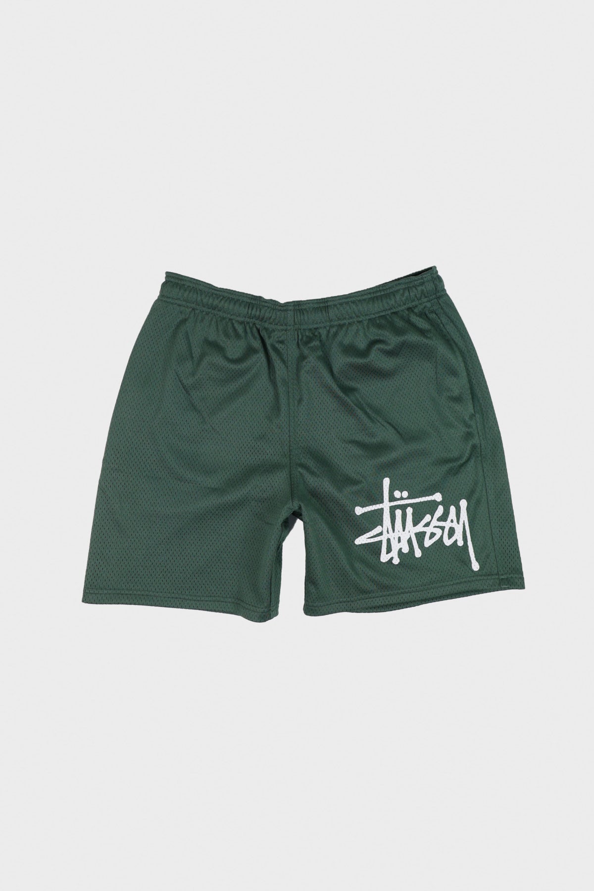 Stussy Mesh Shorts Big Basic Spruce Canoe Club - Main Image
