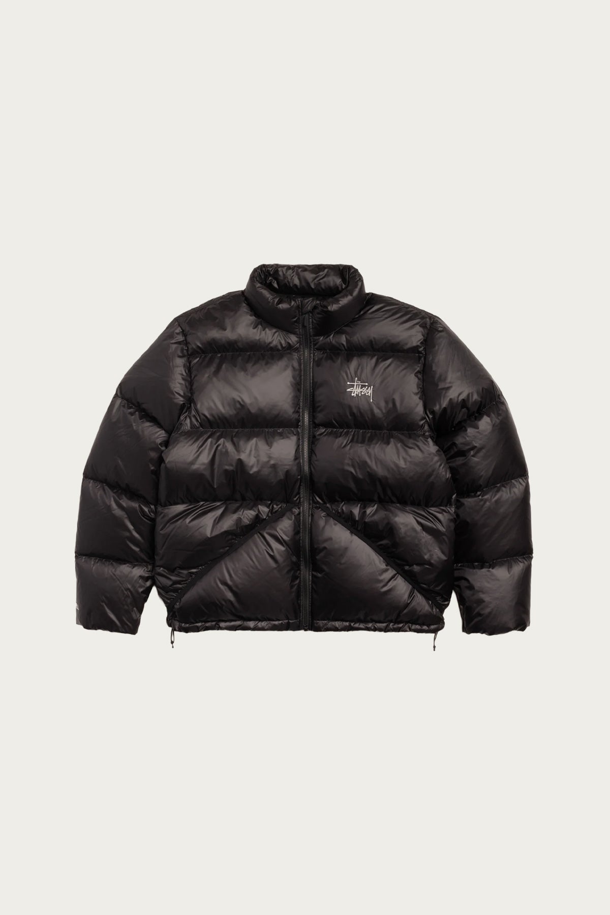 Stüssy - Micro Ripstop Down Mock - Jet Black - Canoe Club