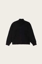Stüssy - Military Patch Zip Sweater - Black - Canoe Club