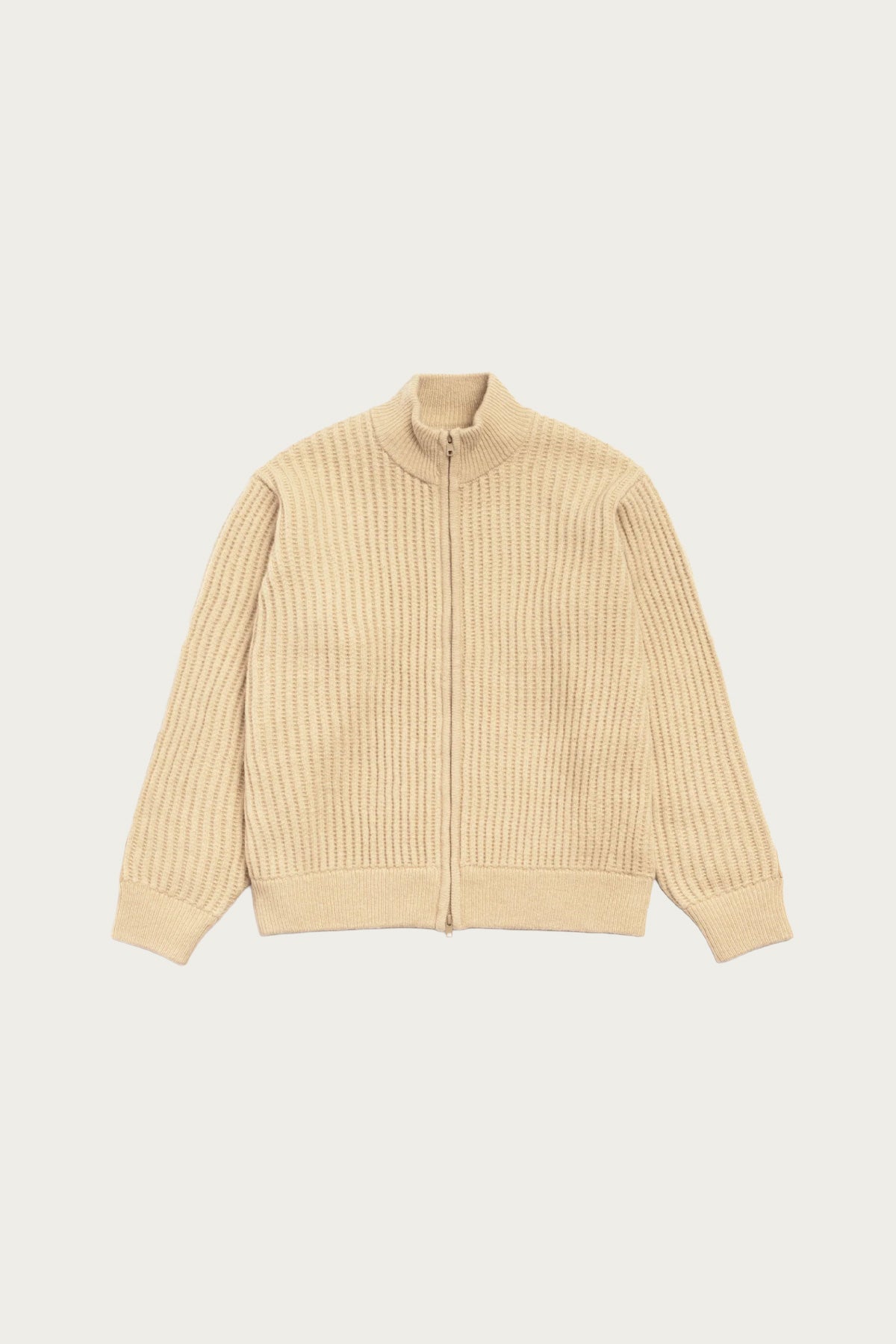 Stüssy - Military Patch Zip Sweater - Sand - Canoe Club