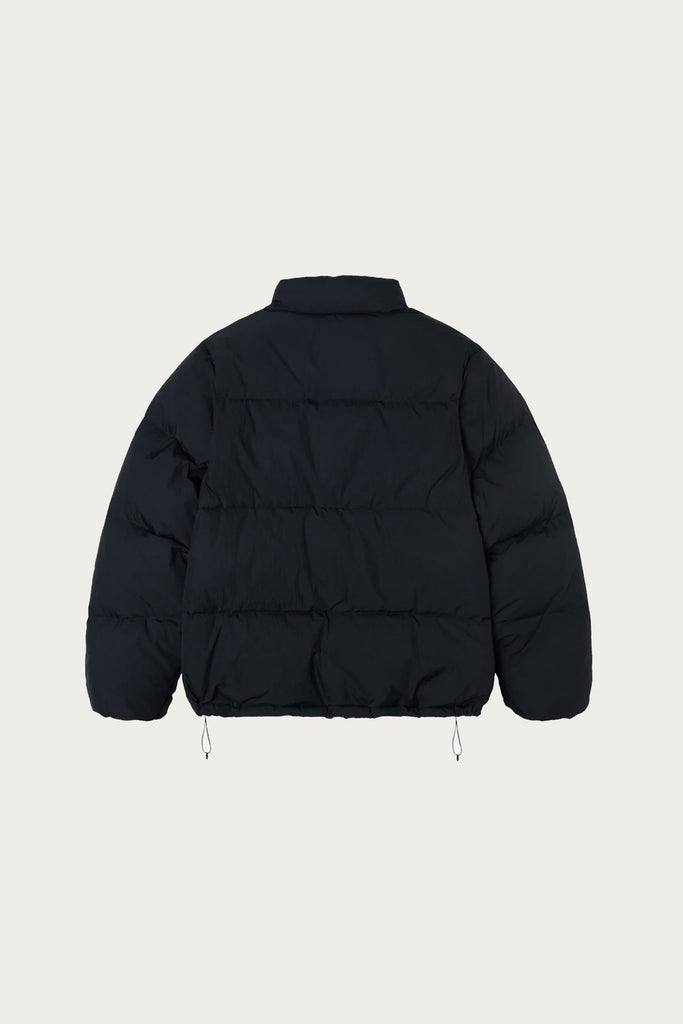 Stüssy - Nylon Down Puffer - Black - Canoe Club