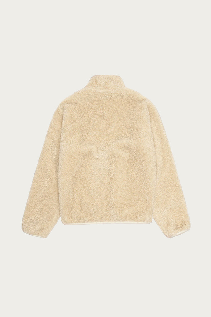 Stüssy - Sherpa Reversible Jacket - Natural - Canoe Club