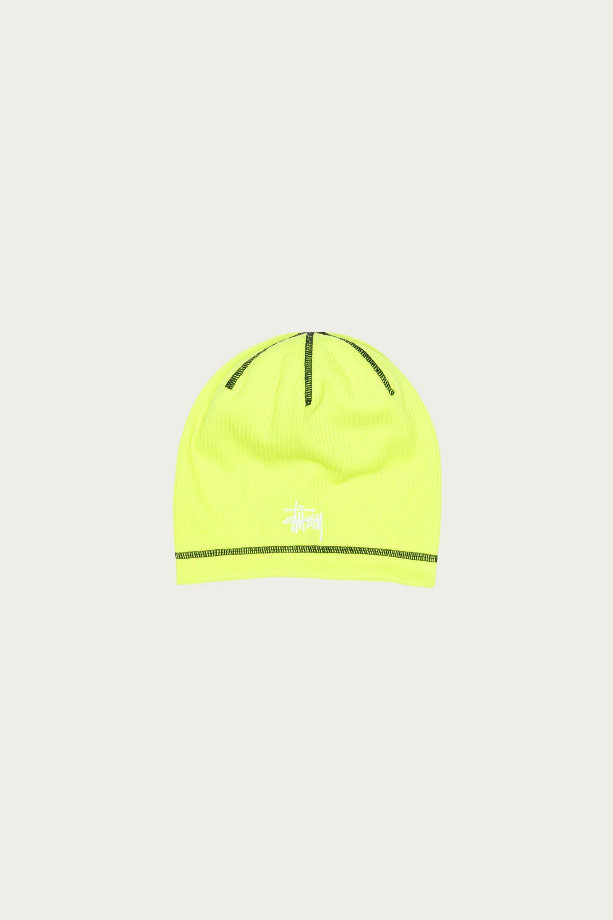 Stüssy - Skullcap Waffle - Lime - Canoe Club