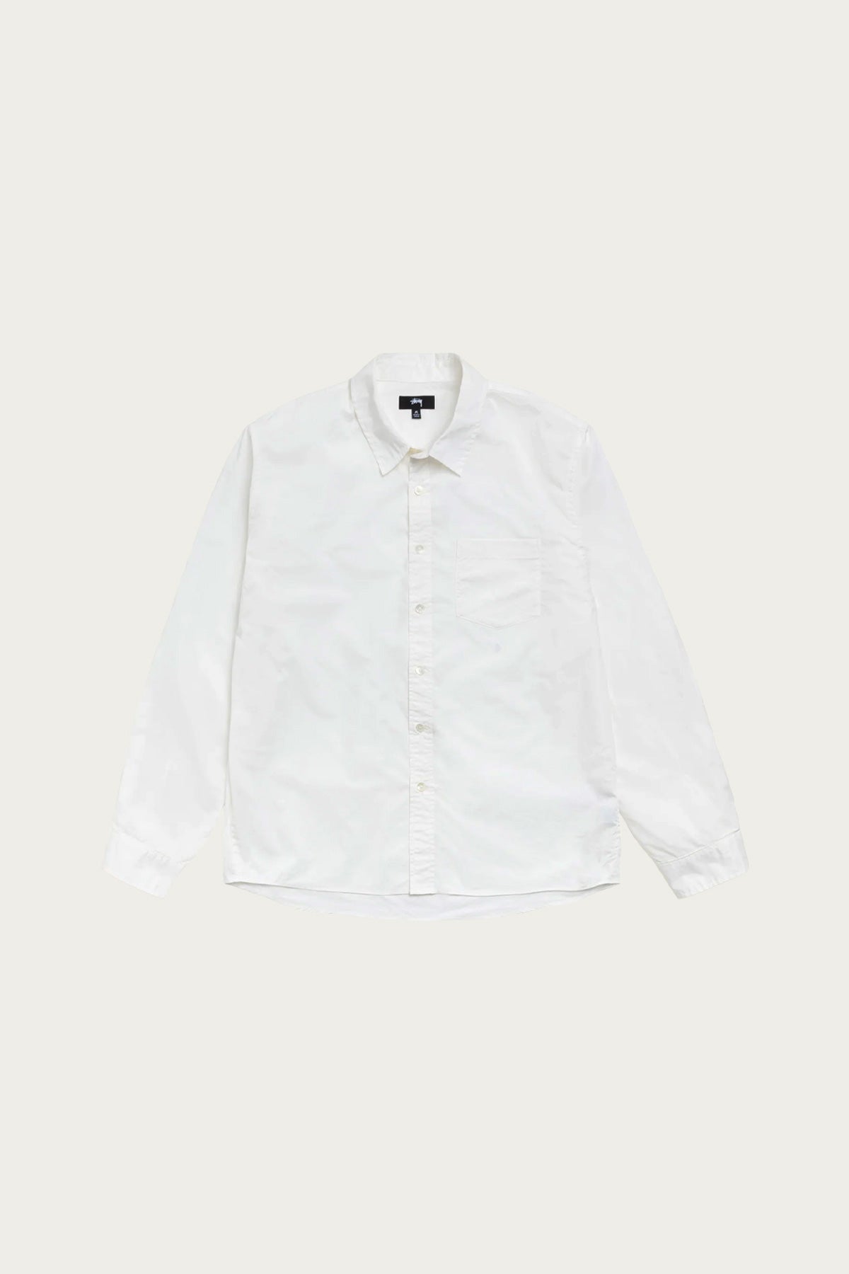 Stüssy - Standard LS Shirt - White - Canoe Club