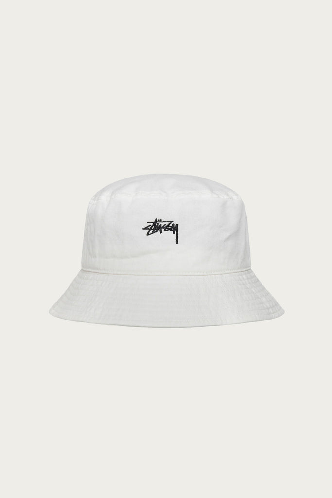 Stüssy - Stock Bucket Hat - Natural - Canoe Club