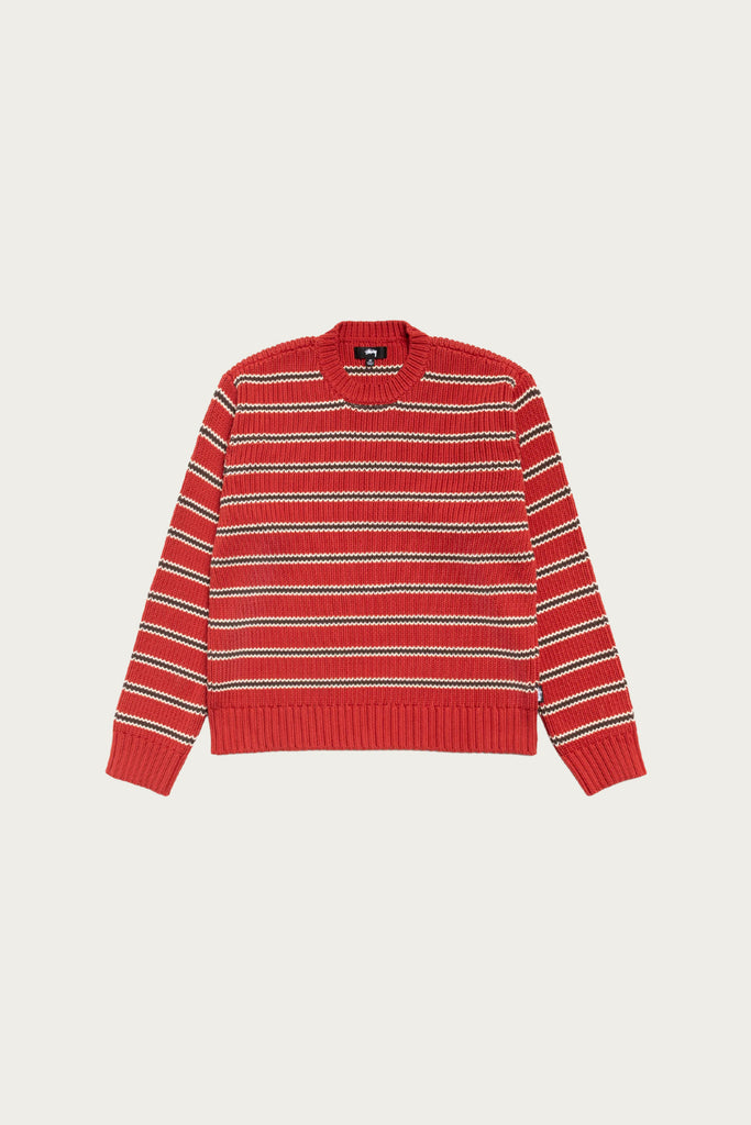 Stüssy - Stripe Crew - Brick - Canoe Club