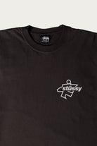 Stüssy - Surf Size Pigment Dyed Tee - Faded Black - Canoe Club