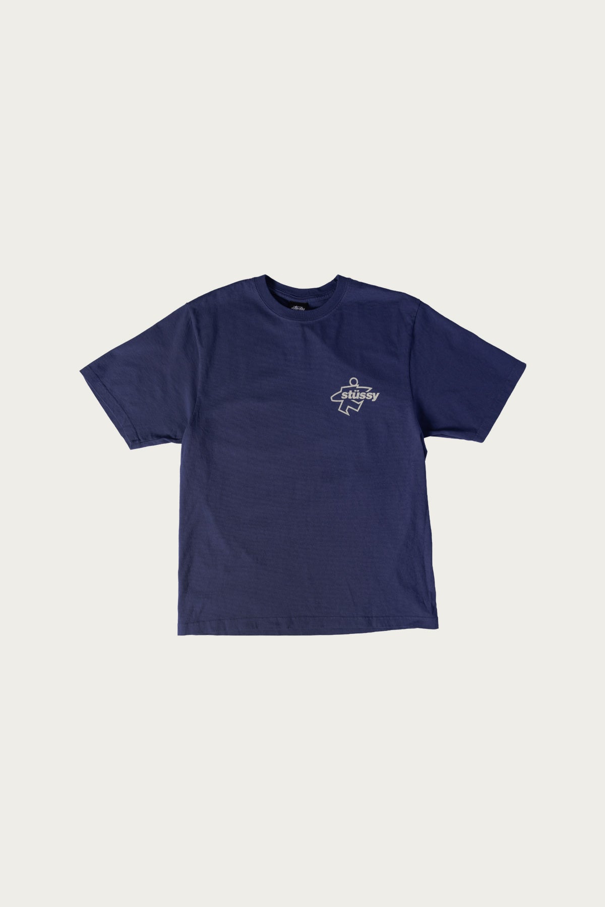 Stüssy - Surf Size Pigment Dyed Tee - Indigo - Canoe Club