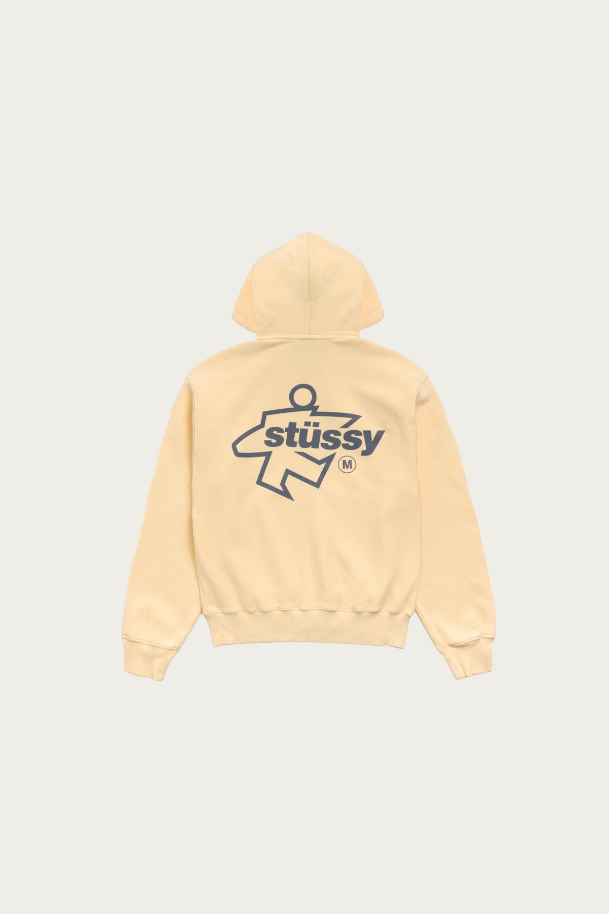 Stüssy Surf Size Garment Dyed Zip Hood | Gold | Canoe Club