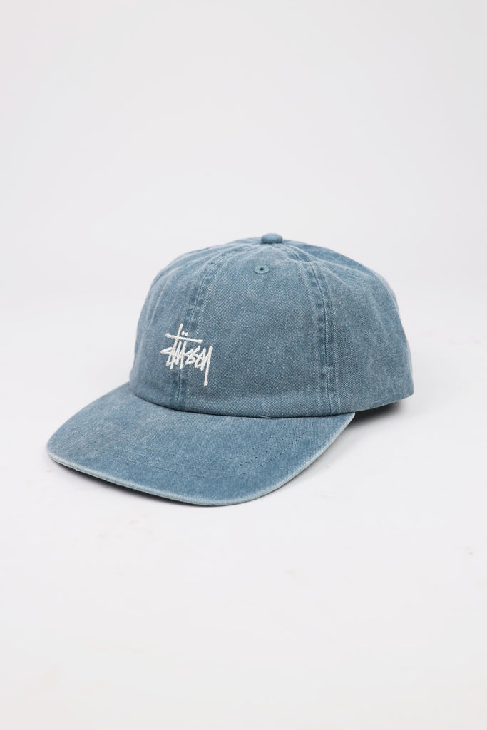 Stüssy - Washed Basic Low Profile Cap - Midnight - Canoe Club