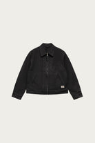 Stüssy - Work Jacket Collared - Black - Canoe Club
