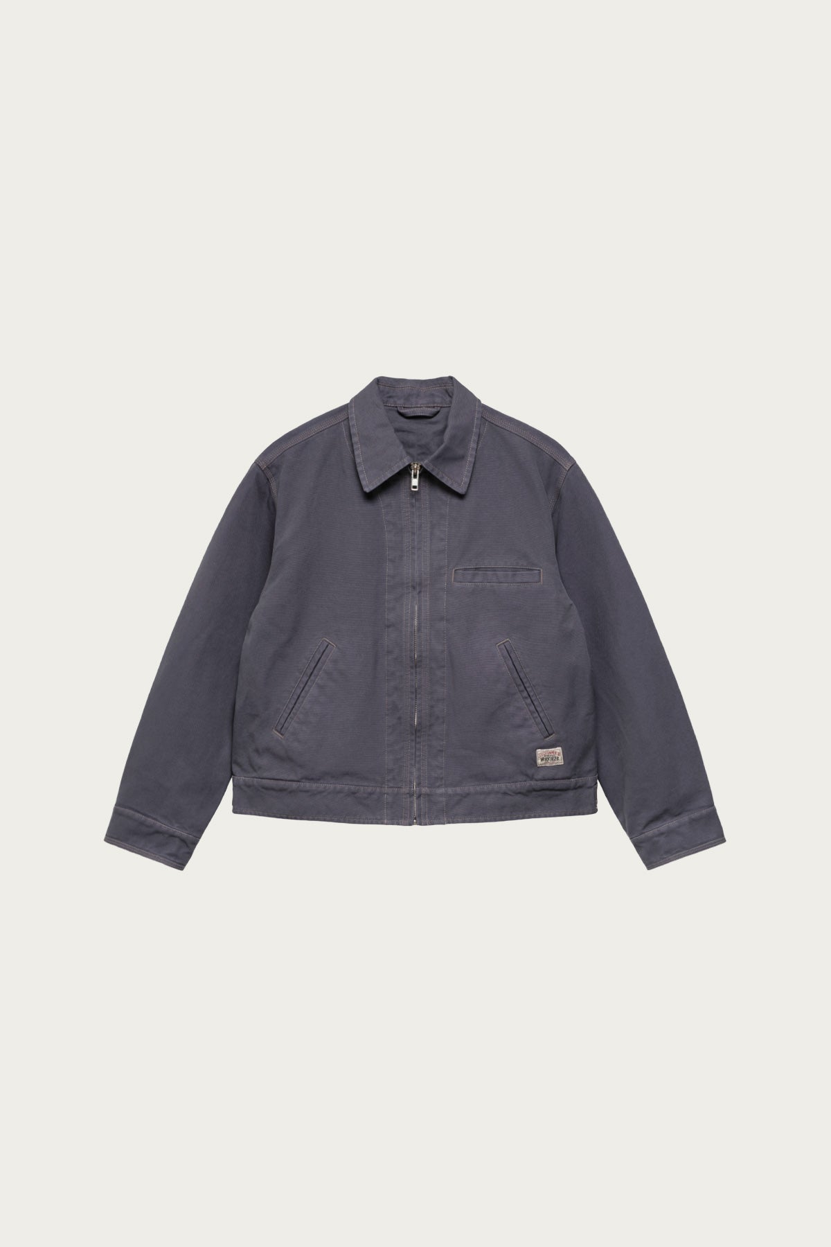 Stüssy - Work Jacket Collared - Blue - Canoe Club