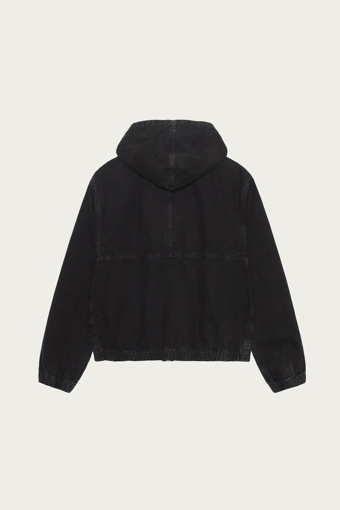 Stüssy - Work Jacket Insulated Canvas - Black - Canoe Club