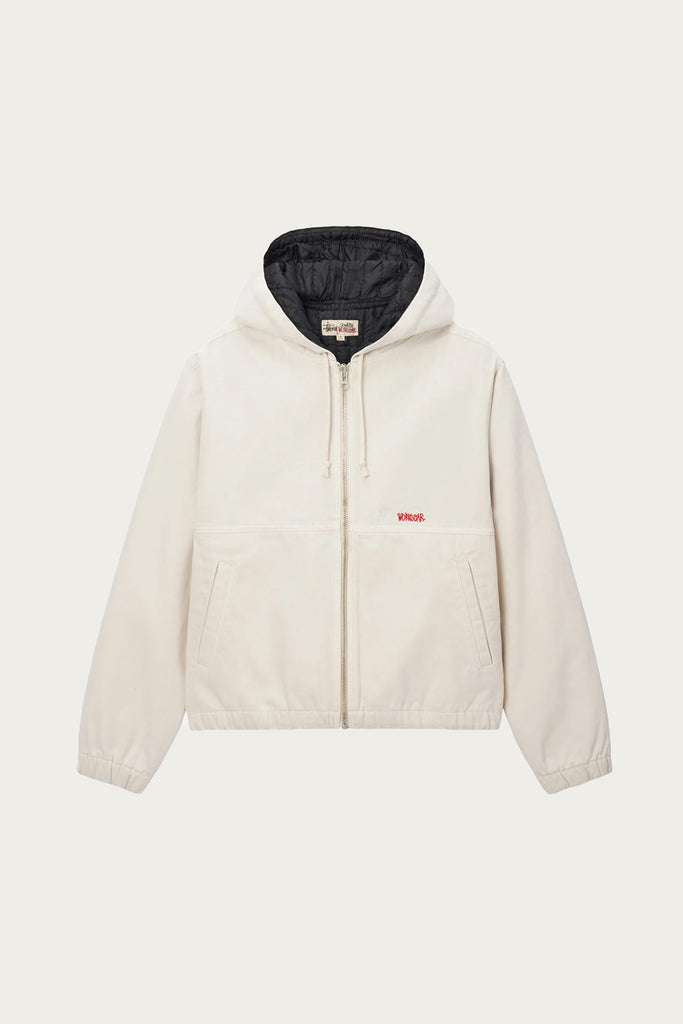 Stüssy - Work Jacket Insulated Canvas - Bone - Canoe Club