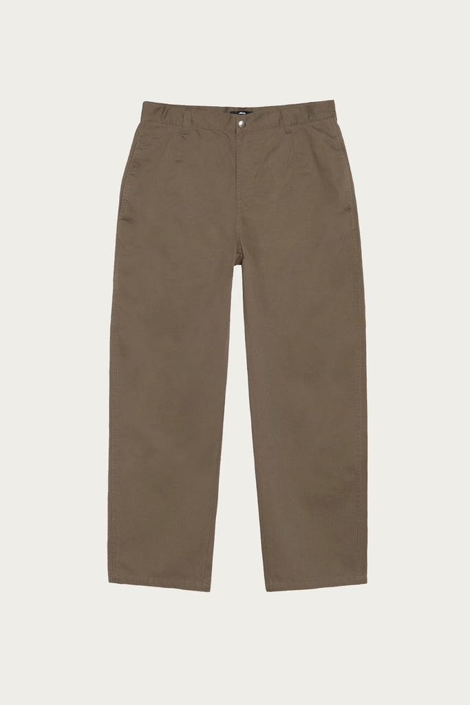 Stüssy - Workgear Trouser Twill - Surplus Green - Canoe Club