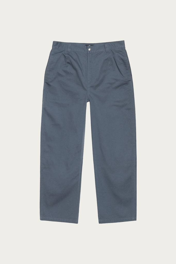 Stüssy - Workgear Trouser Twill - Washed Navy - Canoe Club