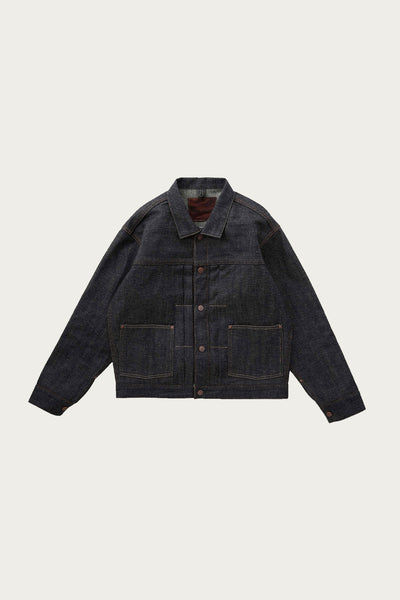Taiga Takahashi Lot. 701 Denim Jacket | Raw Indigo | Canoe Club