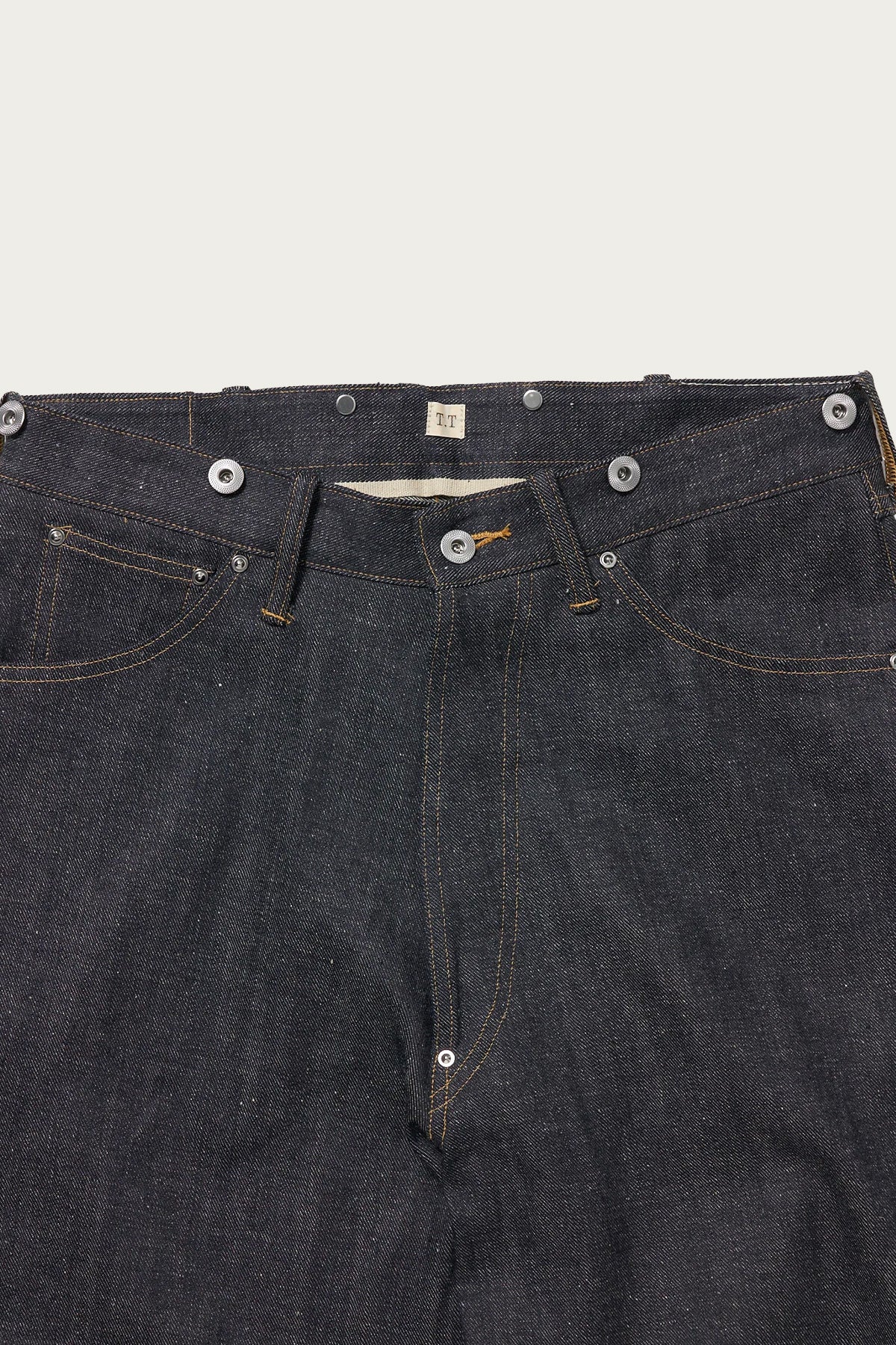Taiga Takahashi - Lot. 704 Denim Trousers c. 1920's - Raw Indigo - Canoe Club
