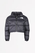 The North Face - Women's Short Nuptse Jacket - Black - Canoe Club