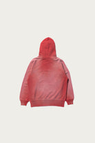 The Real McCoys - 9oz. Loopwheel Raglan Hooded Sweatshirt - Faded Cherry - Canoe Club