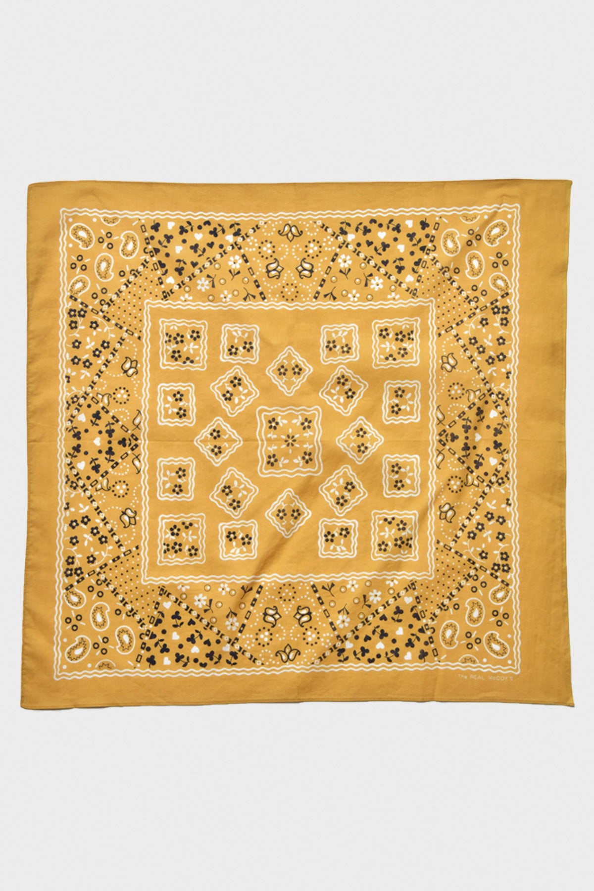 The Real McCoys - Bandana "Cookie" - Yellow - Canoe Club