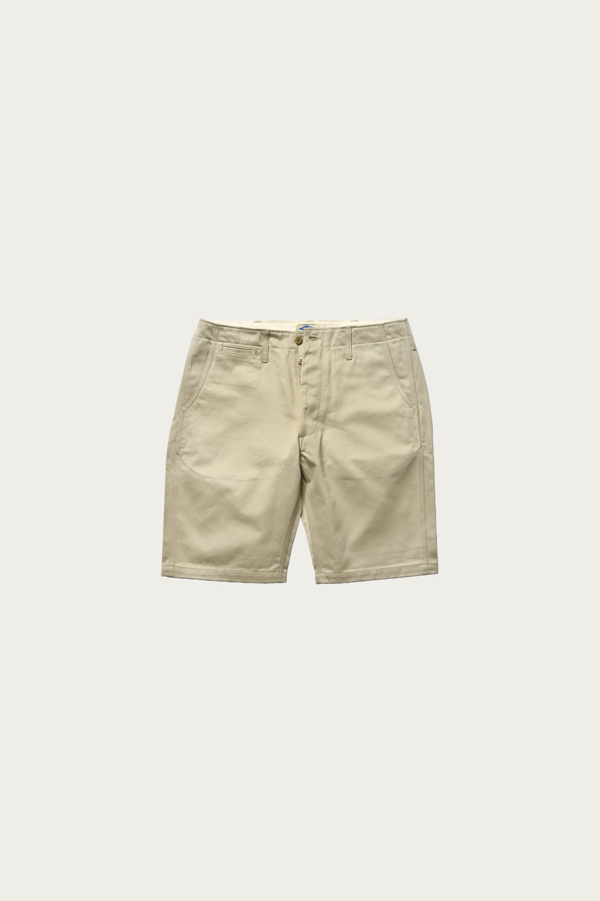 The Real McCoys - Blue Seal Chino Shorts - Tan - Canoe Club