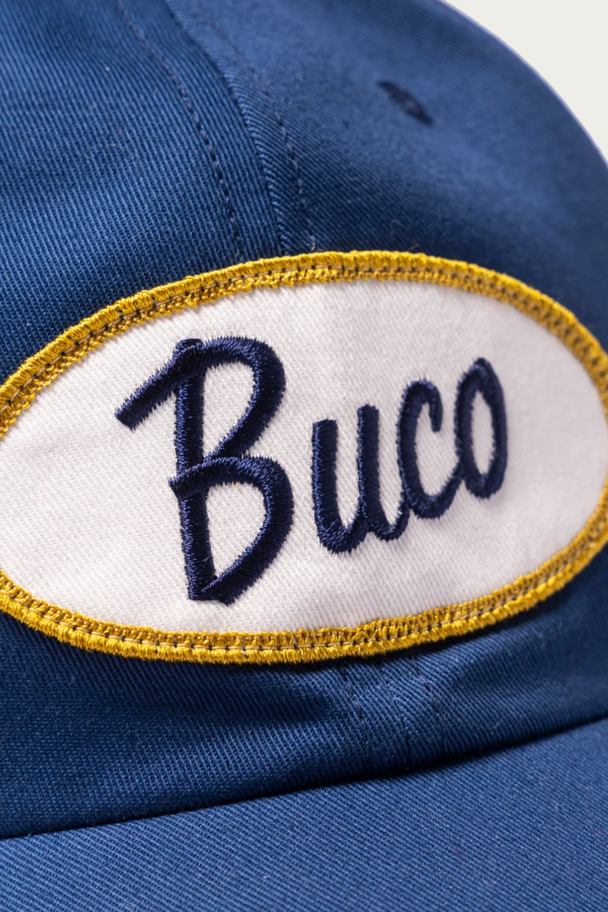 The Real McCoys - Buco Logo Cap - Cobalt - Canoe Club