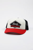 The Real McCoys - Buco Mesh Cap - Engineers Black/Red - Canoe Club