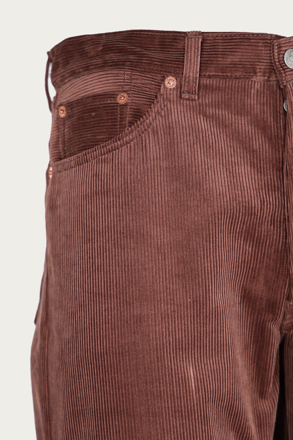 The Real McCoys - Corduroy Trousers Lot. 906 - Brown - Canoe Club
