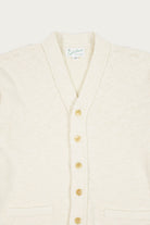 The Real McCoys - Cotton Summer Cardigan - Ecru - Canoe Club