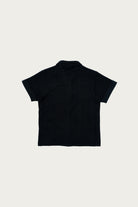 The Real McCoys - Cotton Pile Beach Shirt - Black - Canoe Club