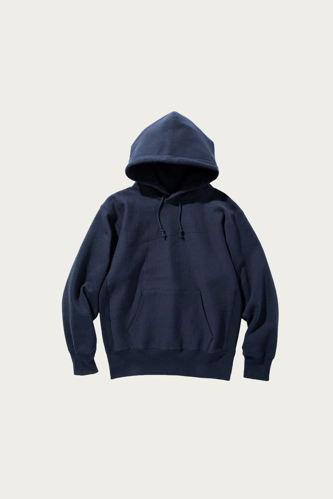 The Real McCoys - Heavyweight Hooded Sweatshirt - Navy - Canoe Club