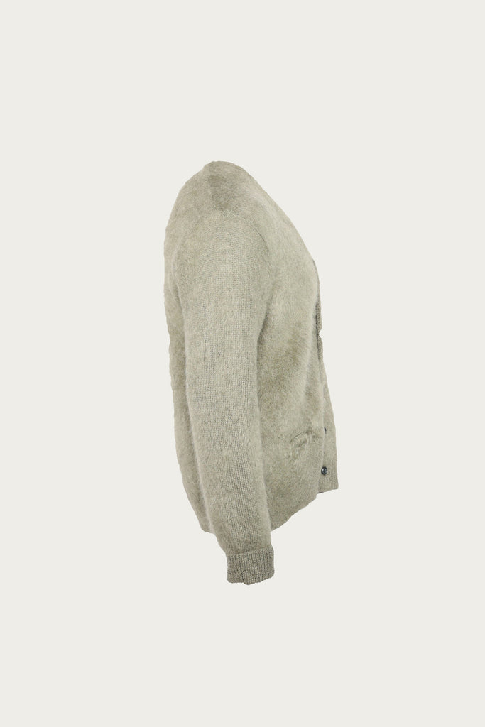 The Real McCoys - JM Mohair Cardigan - Mint - Canoe Club