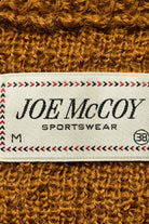 The Real McCoys - JM Mohair Cardigan - Mustard - Canoe Club