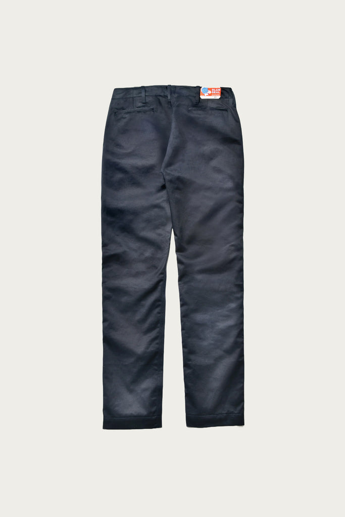 The Real McCoys - Joe McCoy Chino Trousers - Navy - Canoe Club