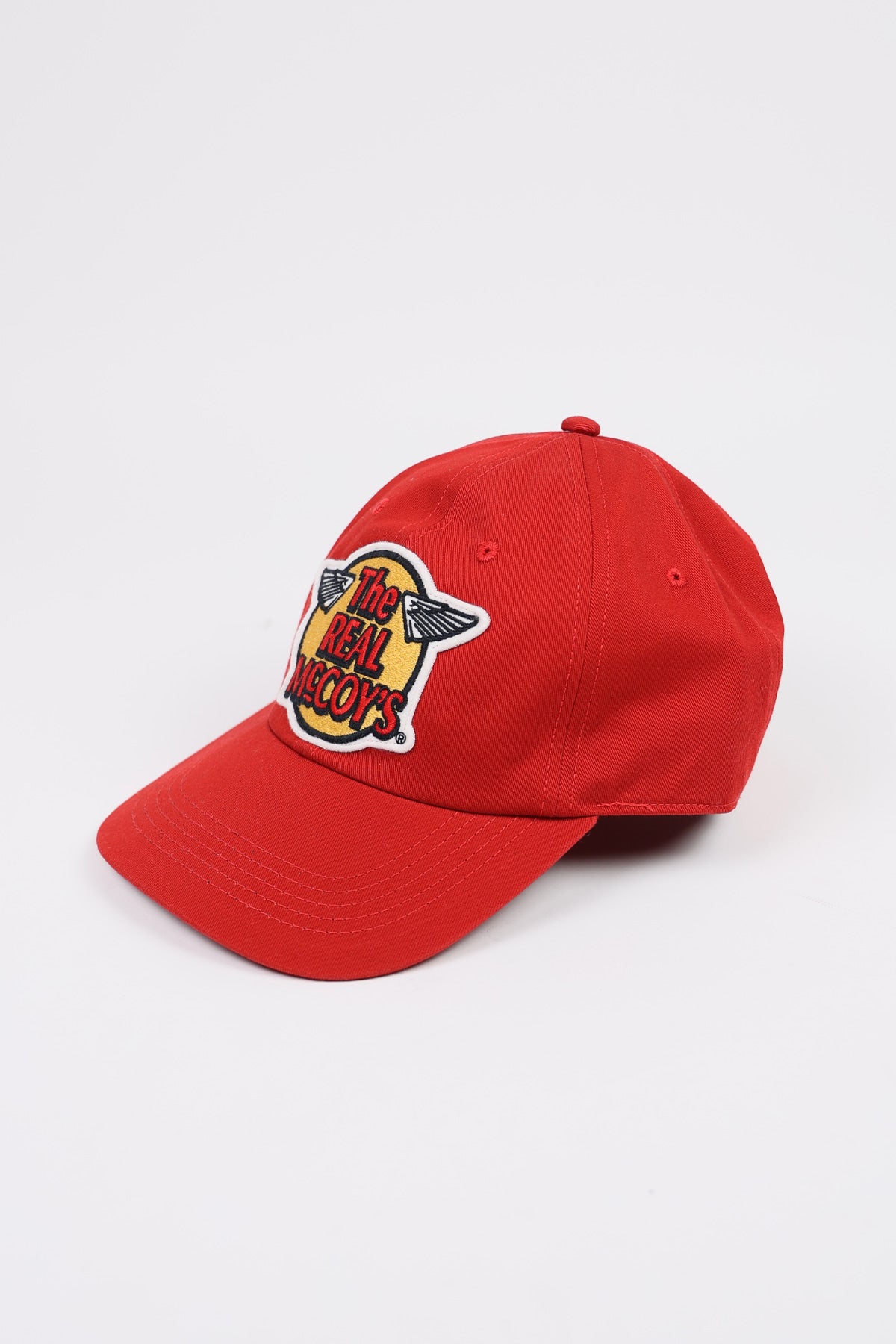The Real McCoys Logo Baseball Cap | Red | Canoe Club