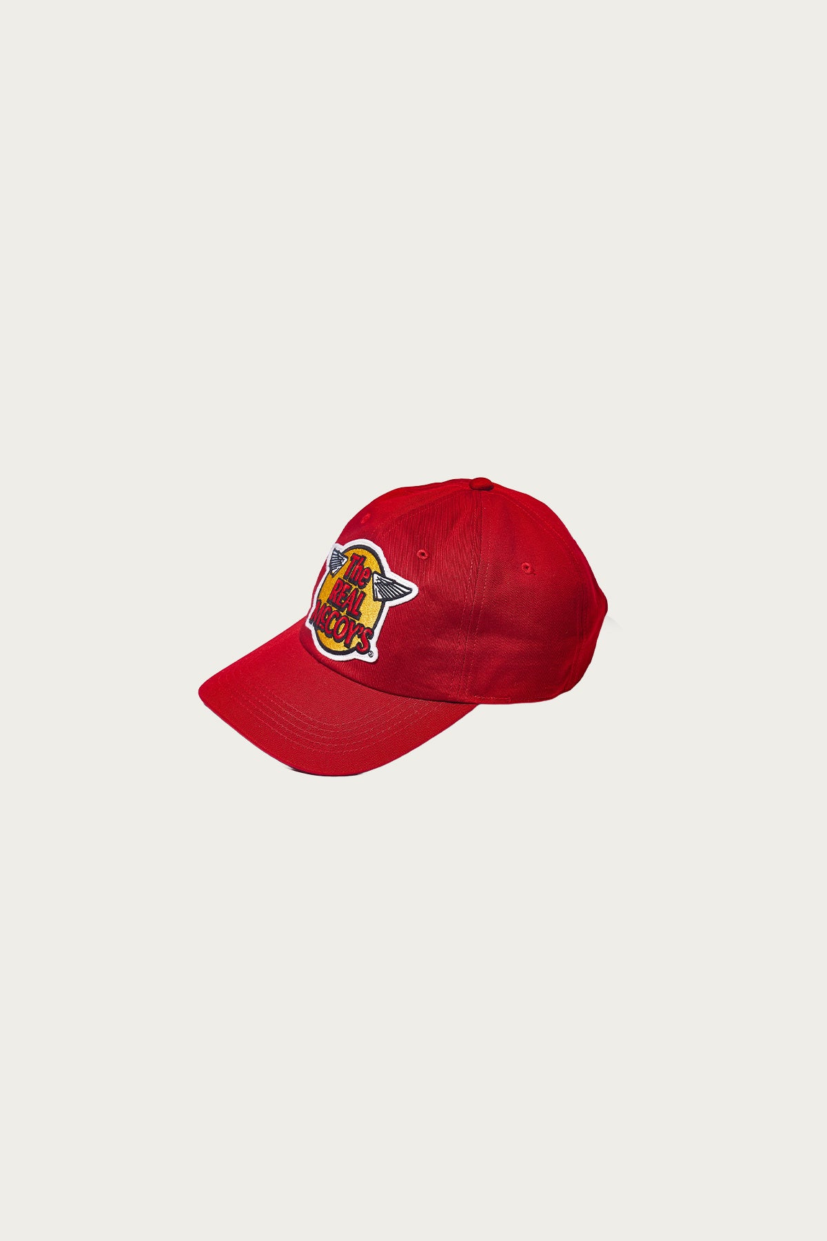 The Real McCoys - The Real McCoys Logo Baseball Cap - Red - Canoe Club