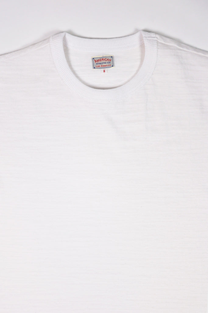 The Real McCoys - Loopwheeled Athletic Tee - White - Canoe Club