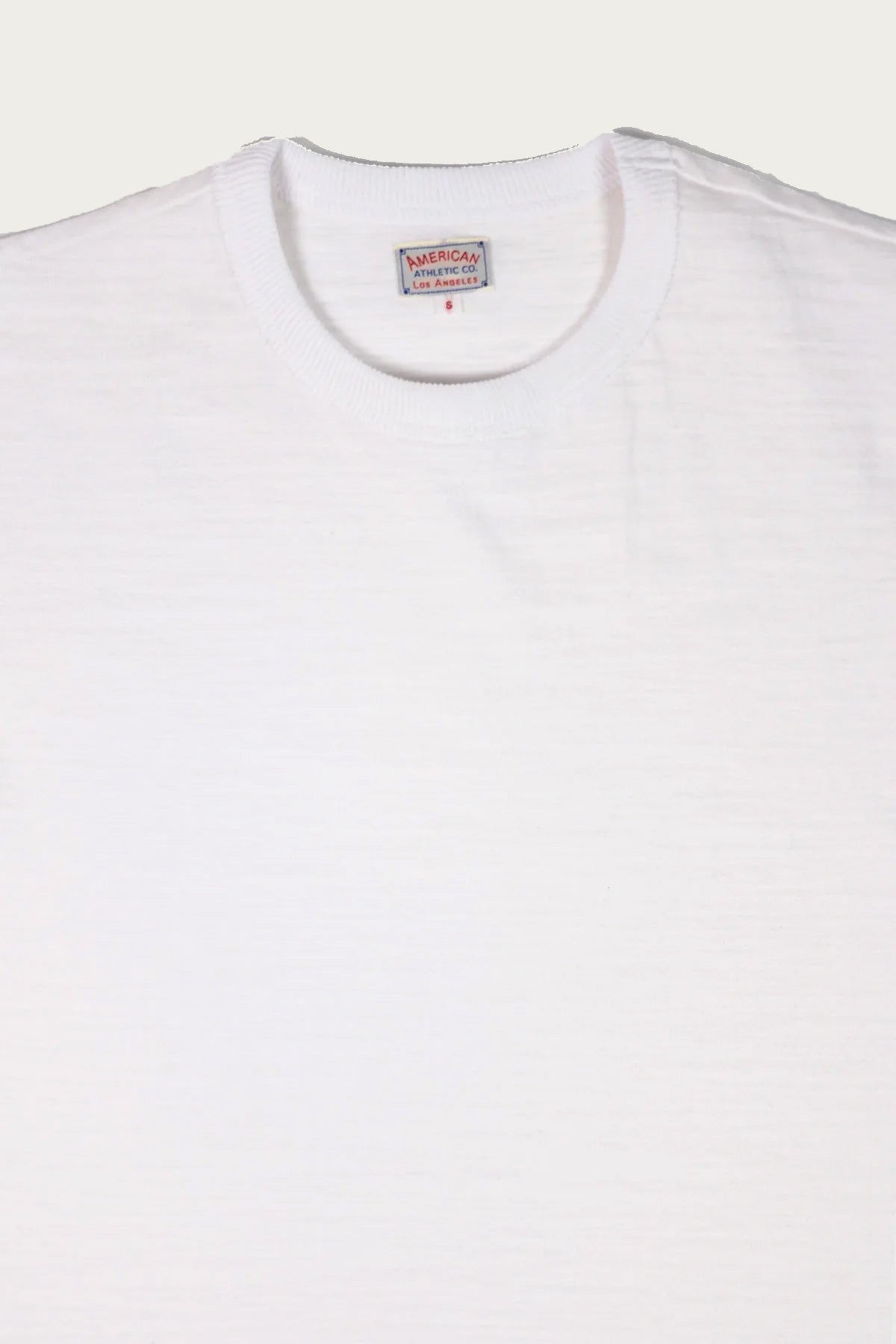 The Real McCoys - Loopwheeled Athletic Tee - White - Canoe Club