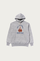The Real McCoys - Military Print Hooded Sweatshirt - Air Force Boxing Team - Canoe Club
