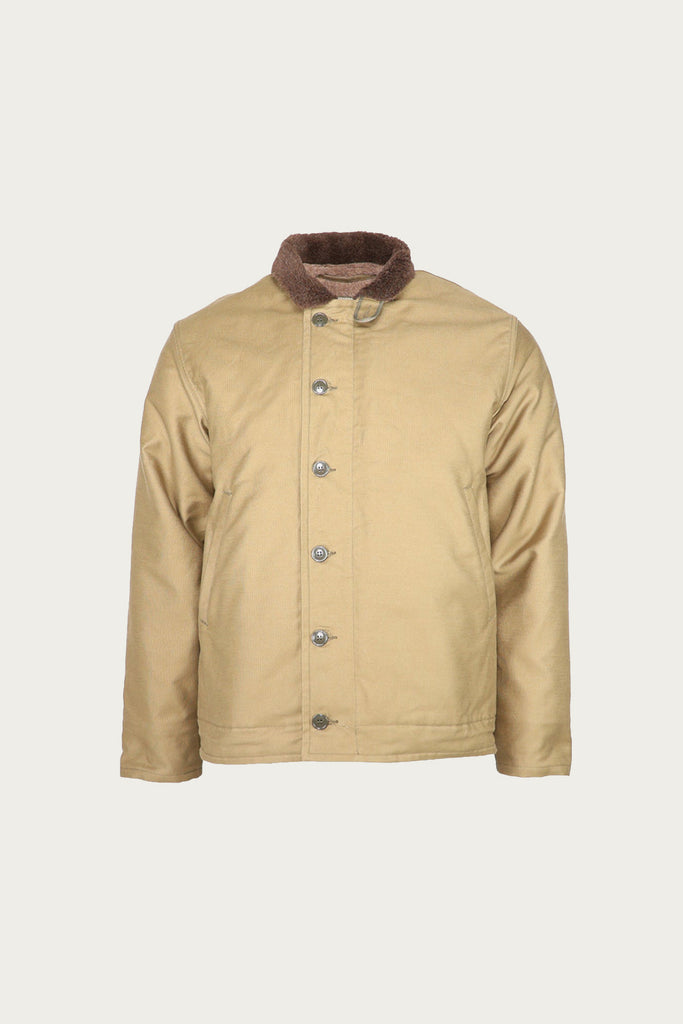 The Real McCoys - N-1 Deck Jacket - Khaki - Canoe Club