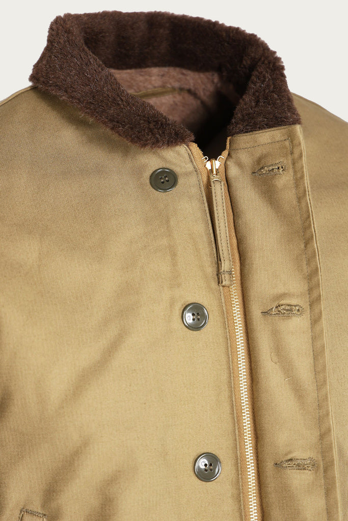 The Real McCoys - N-1 Deck Jacket - Khaki - Canoe Club